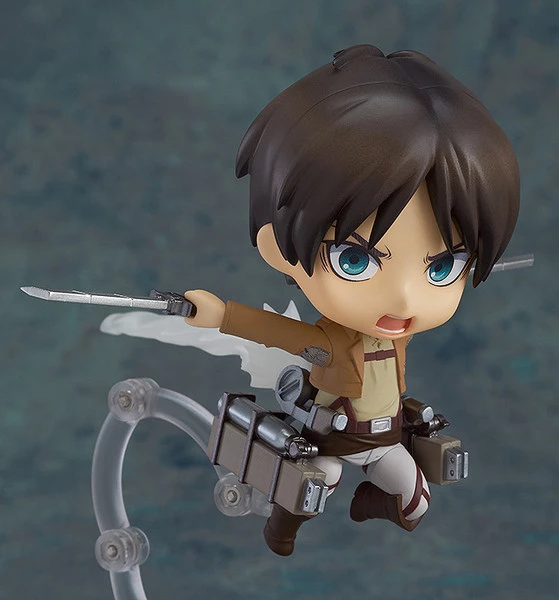 GOOD SMILE Eren Yeager (3rd-run) Attack On Titan Nendoroid Figure - Image 4