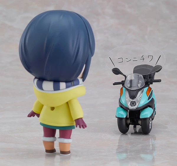 GOOD SMILE Rin Shima Trike Ver Laid-Back Camp Nendoroid Figure - Image 6