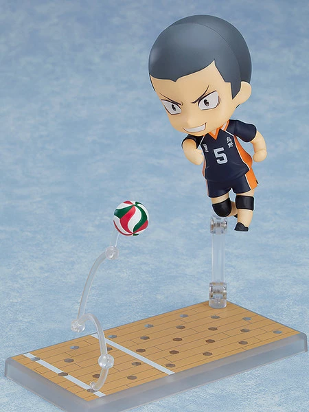 ORANGE ROUGE Ryunosuke Tanaka (Re-run) Haikyu!! Nendoroid Figure - Image 2