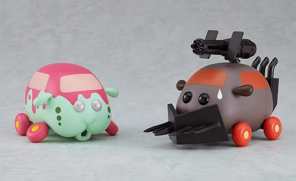 GOOD SMILE Armored Teddy Pui Pui Molcar MODEROID Model Kit - Image 6