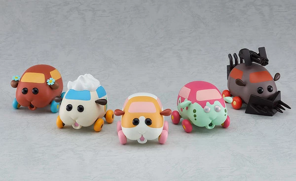 GOOD SMILE Armored Teddy Pui Pui Molcar MODEROID Model Kit - Image 9