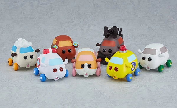 GOOD SMILE Ambulance Pui Pui Molcar MODEROID Model Kit - Image 2