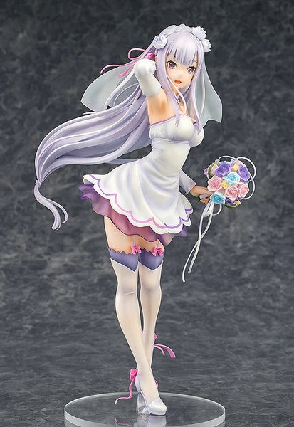PHAT COMPANY Emilia (Re-run) Wedding Ver Re:ZERO Figure - Image 6