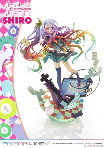 PRIME1 STUDIO Shiro Prisma Wing Ver No Game No Life Figure