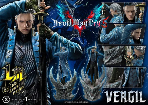PRIME1 STUDIO Vergil EX Color Limited Ver Devil May Cry Statue - Image 2