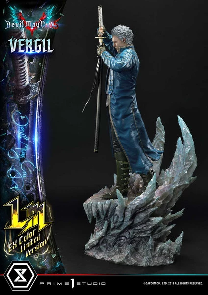 PRIME1 STUDIO Vergil EX Color Limited Ver Devil May Cry Statue - Image 4