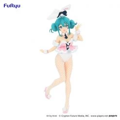 FURYU Hatsune Miku White Bunny Rabbit Pink Ver BiCute Bunnies Figure