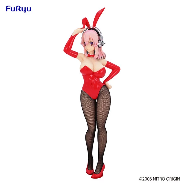 FURYU Super Sonico Red Ver BiCute Bunnies Figure - Image 2