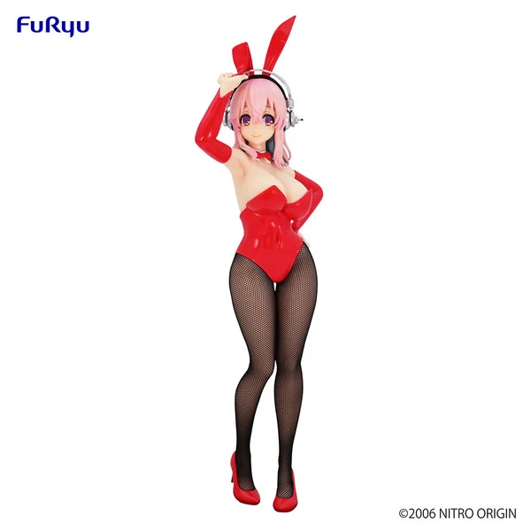FURYU Super Sonico Red Ver BiCute Bunnies Figure