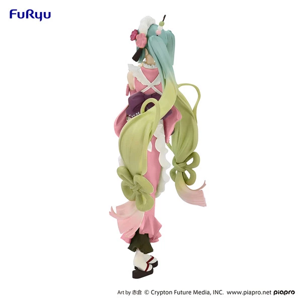 FURYU Hatsune Miku Matcha Green Tea Parfait Another Color Ver Exceed Creative Vocaloid Figure - Image 4