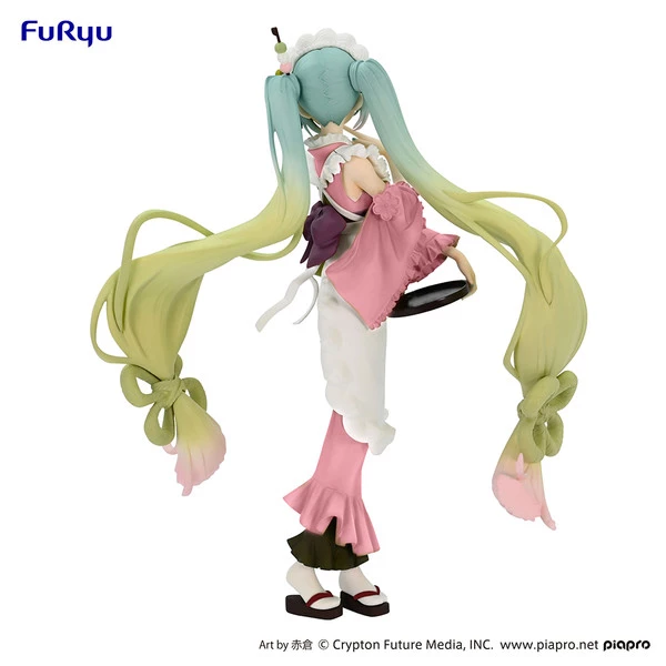 FURYU Hatsune Miku Matcha Green Tea Parfait Another Color Ver Exceed Creative Vocaloid Figure - Image 5