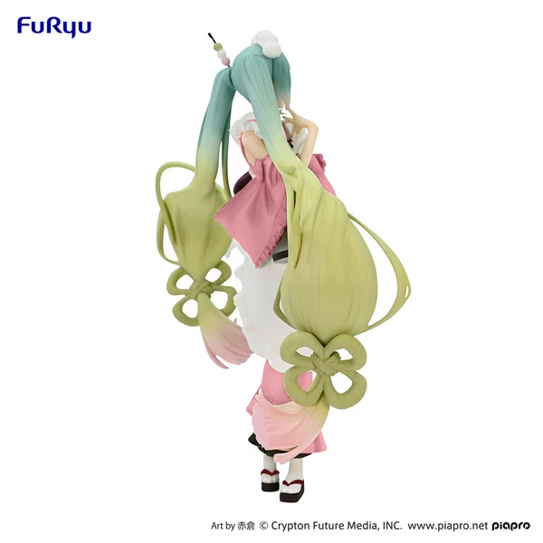 FURYU Hatsune Miku Matcha Green Tea Parfait Another Color Ver Exceed Creative Vocaloid Figure - Image 6