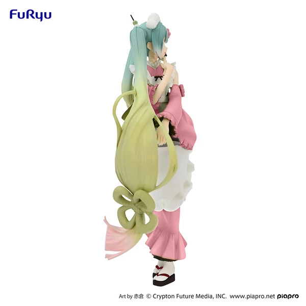 FURYU Hatsune Miku Matcha Green Tea Parfait Another Color Ver Exceed Creative Vocaloid Figure - Image 7