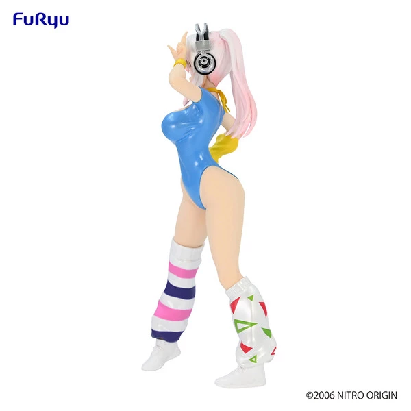 FURYU Super Sonico (Re-run) Blue 80's Concept Another Color Ver SUPER SONICO Figure - Image 3