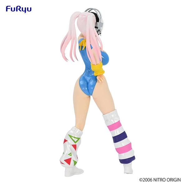 FURYU Super Sonico (Re-run) Blue 80's Concept Another Color Ver SUPER SONICO Figure - Image 6