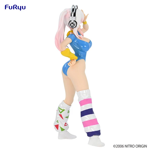 FURYU Super Sonico (Re-run) Blue 80's Concept Another Color Ver SUPER SONICO Figure - Image 7
