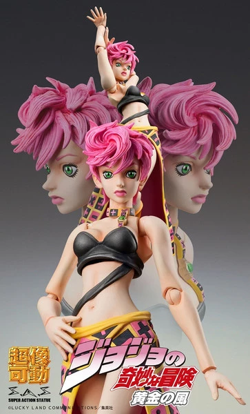 MEDICOS ENTERTAINMENT Trish Una JoJo's Bizarre Adventure Golden Wind Figure - Image 2