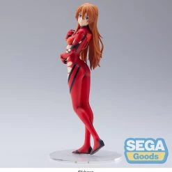 SEGA Asuka Langley Ripped Plugsuit Ver Evangelion 3.0+1.0 Thrice Upon A Time SPM Prize Figure