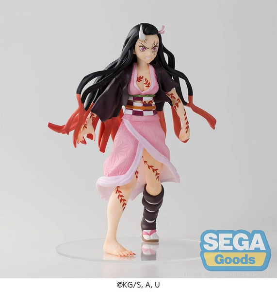 SEGA Nezuko Kamado Demon Form Advancing Ver Demon Slayer FIGURIZM Prize Figure - Image 4