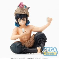 SEGA Inosuke Hashibira (Re-Run) Perching Ver Demon Slayer Prize Figure