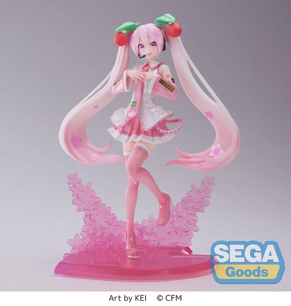 SEGA Hatsune Miku Sakura Miku 2023 Ver Vocaloid Luminasta Figure