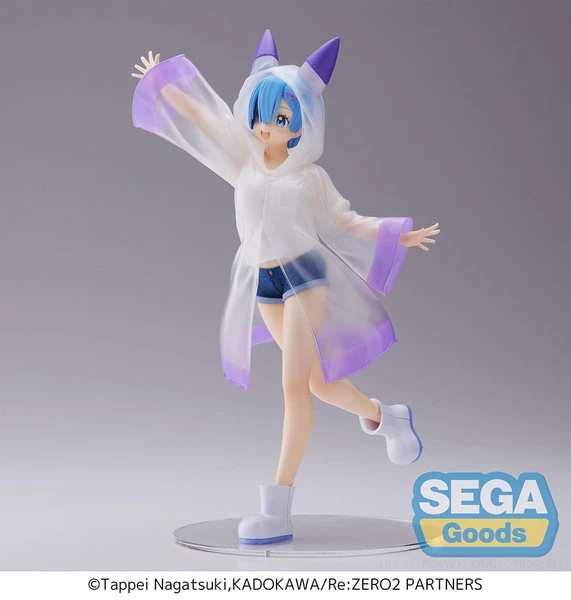 SEGA Rem Day After The Rain Ver Re:ZERO Luminasta Figure - Image 2