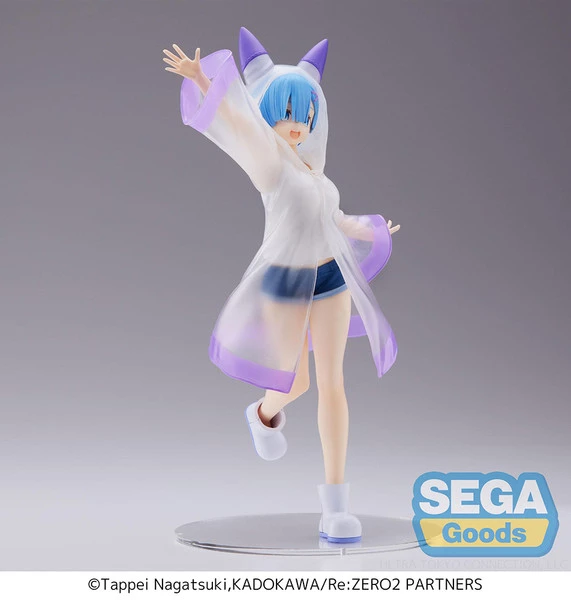 SEGA Rem Day After The Rain Ver Re:ZERO Luminasta Figure - Image 4