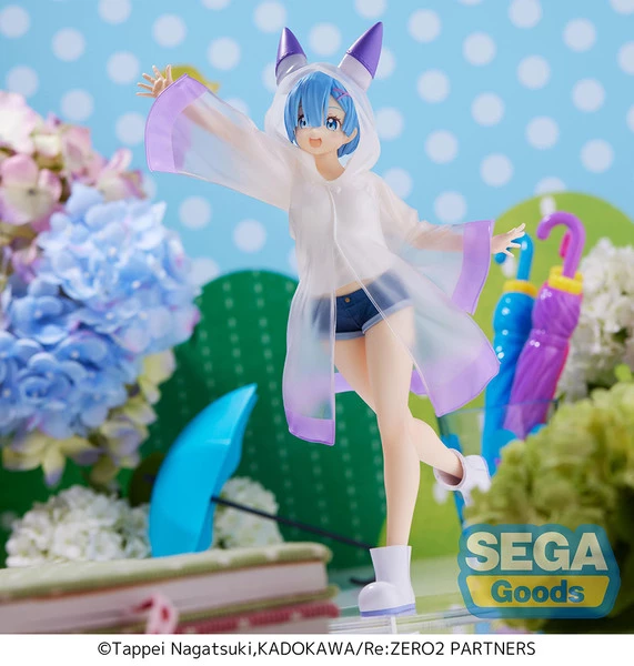 SEGA Rem Day After The Rain Ver Re:ZERO Luminasta Figure - Image 6