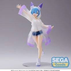 SEGA Rem Day After The Rain Ver Re:ZERO Luminasta Figure
