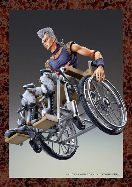 MEDICOS ENTERTAINMENT Jean Pierre Polnareff JoJo's Bizarre Adventure Part 5 Golden Wind Action Figure - Image 6