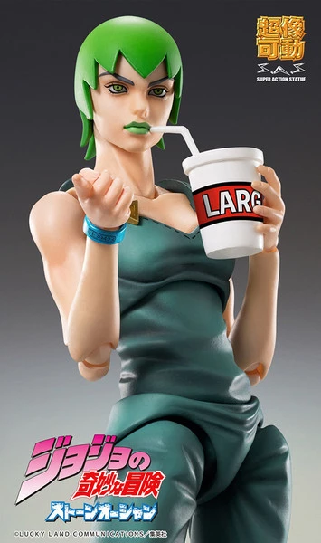 MEDICOS ENTERTAINMENT Foo F JoJo's Bizarre Adventure Stone Ocean Action Figure - Image 8