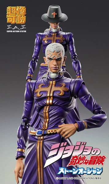 MEDICOS ENTERTAINMENT Enrico P JoJos Bizarre Adventure Stone Ocean Action Figure - Image 5