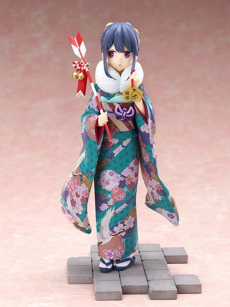 FURYU Rin Shima Furisode Ver Laid-Back Camp Figure - Image 5