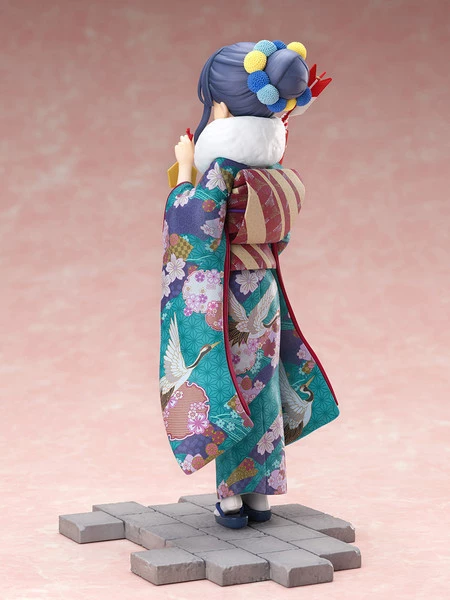 FURYU Rin Shima Furisode Ver Laid-Back Camp Figure - Image 4