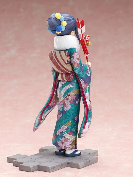 FURYU Rin Shima Furisode Ver Laid-Back Camp Figure - Image 6