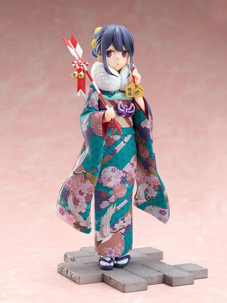 FURYU Rin Shima Furisode Ver Laid-Back Camp Figure