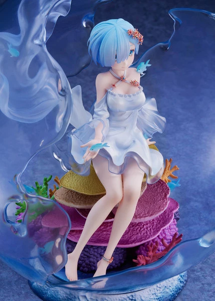 F:NEX Rem Aqua Orb Ver Re:ZERO Figure - Image 6