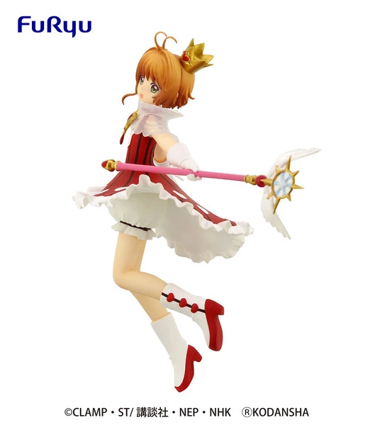 FURYU Sakura Rocket Beat Ver Cardcaptor Sakura Clear Card Prize Figure - Image 2