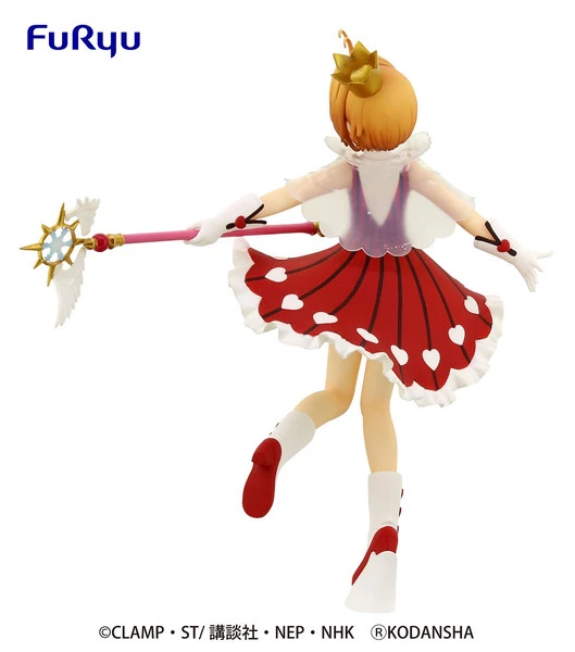 FURYU Sakura Rocket Beat Ver Cardcaptor Sakura Clear Card Prize Figure - Image 4