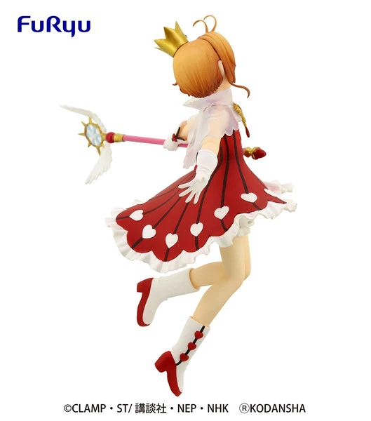 FURYU Sakura Rocket Beat Ver Cardcaptor Sakura Clear Card Prize Figure - Image 6