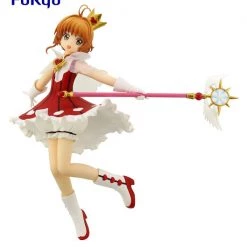 FURYU Sakura Rocket Beat Ver Cardcaptor Sakura Clear Card Prize Figure