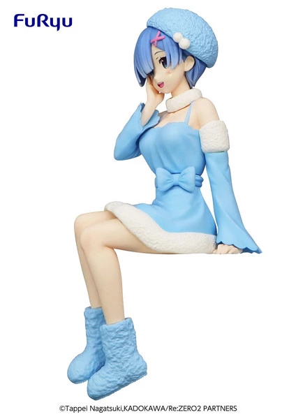FURYU Rem Snow Princess Ver Re:ZERO Noodle Stopper Figure - Image 2