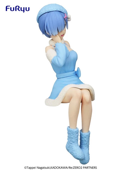 FURYU Rem Snow Princess Ver Re:ZERO Noodle Stopper Figure - Image 4