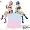 FURYU Rem & Ram Demon Costume Ver Re:ZERO Noodle Stopper Figure Set