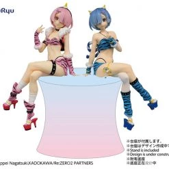 FURYU Rem & Ram Demon Costume Ver Re:ZERO Noodle Stopper Figure Set