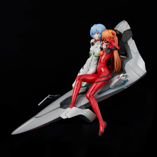 UNION CREATIVE Rei & Asuka Twinmore Object Neon Genesis Evangelion Figure Set - Image 4