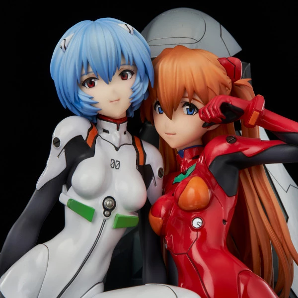UNION CREATIVE Rei & Asuka Twinmore Object Neon Genesis Evangelion Figure Set - Image 15