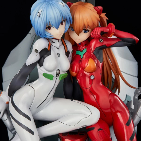 UNION CREATIVE Rei & Asuka Twinmore Object Neon Genesis Evangelion Figure Set - Image 21