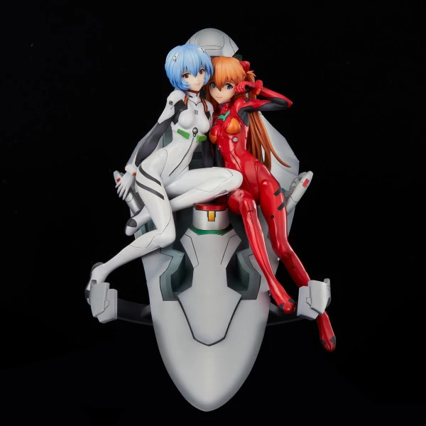 UNION CREATIVE Rei & Asuka Twinmore Object Neon Genesis Evangelion Figure Set