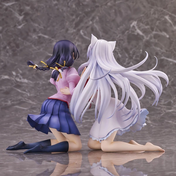 UNION CREATIVE Tsubasa Hanekawa (Re-run) Nekomonogatari Figure Set - Image 4